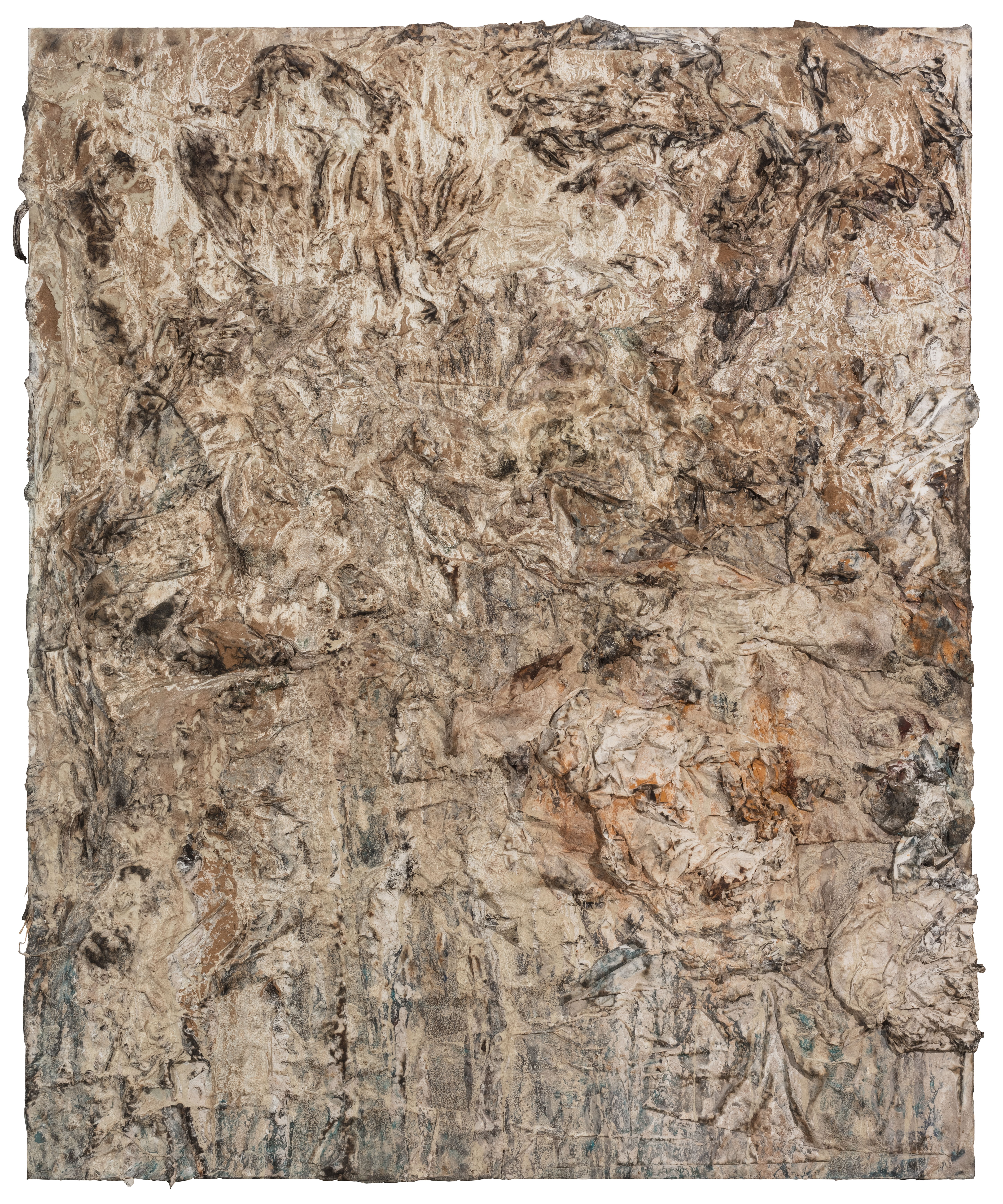 《江山如此多娇》综合材料绘画 190X230cm 2019年 李珂.jpg