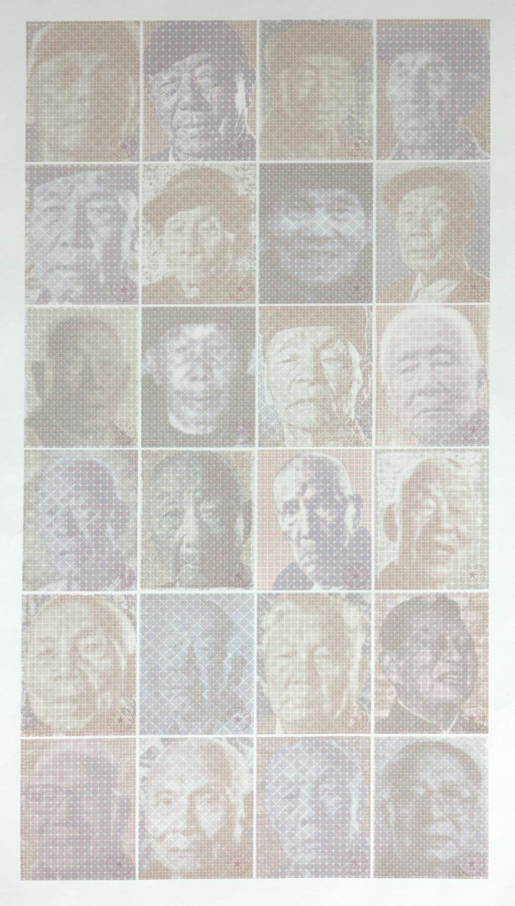 《时间的维度·渐行渐远》  丝网版画  150cm×78cm2019年6月   陈光勇.png